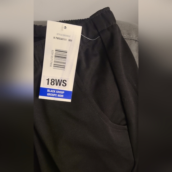 💚⚘NWT⚘💜Alia Women Plus Size Pull-On Pants: Black, Size 18WS🧸 - Picture 4 of 5
